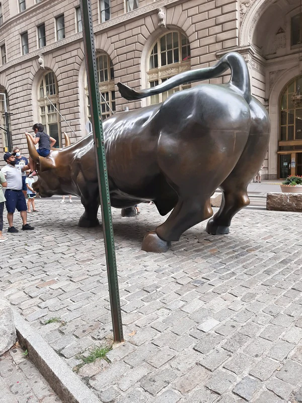 Charging Bull, New York City Near One World Trade Center