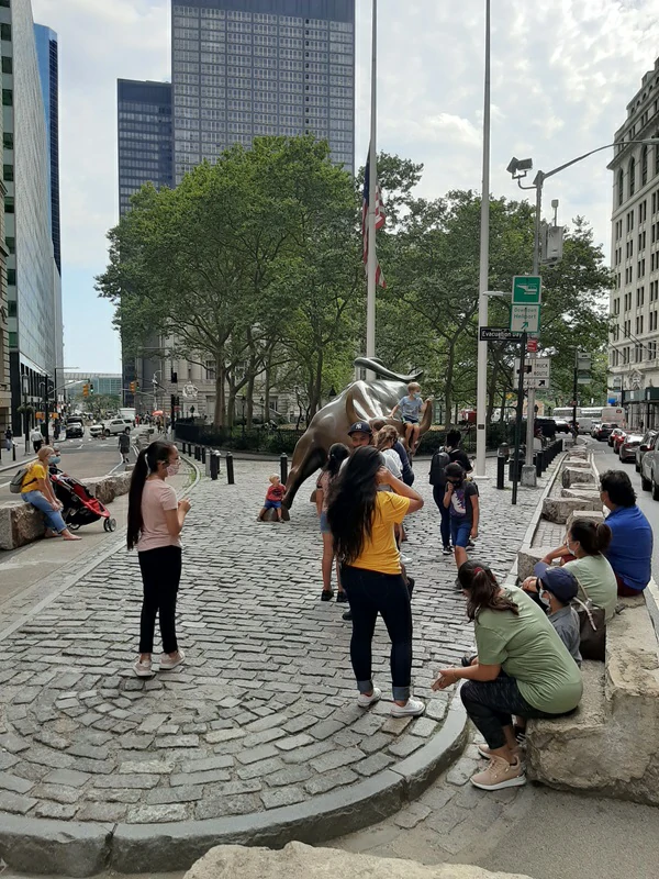 Charging Bull, New York City near Battery Park